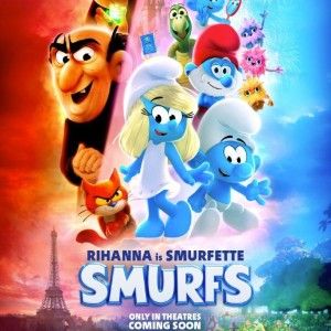 The Smurfs Movie 2025 Logo