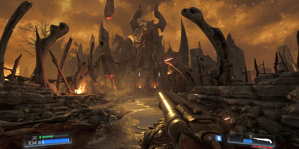 Doom 2016 gameplay