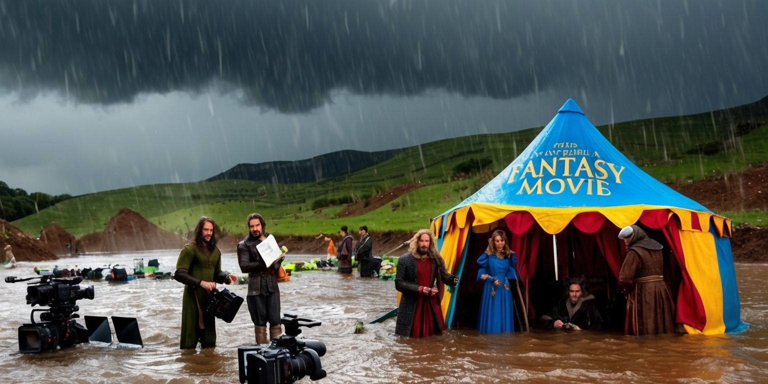 Rainfall Rains on the Magic: Flooding Halts Fantasy Filming in Spain