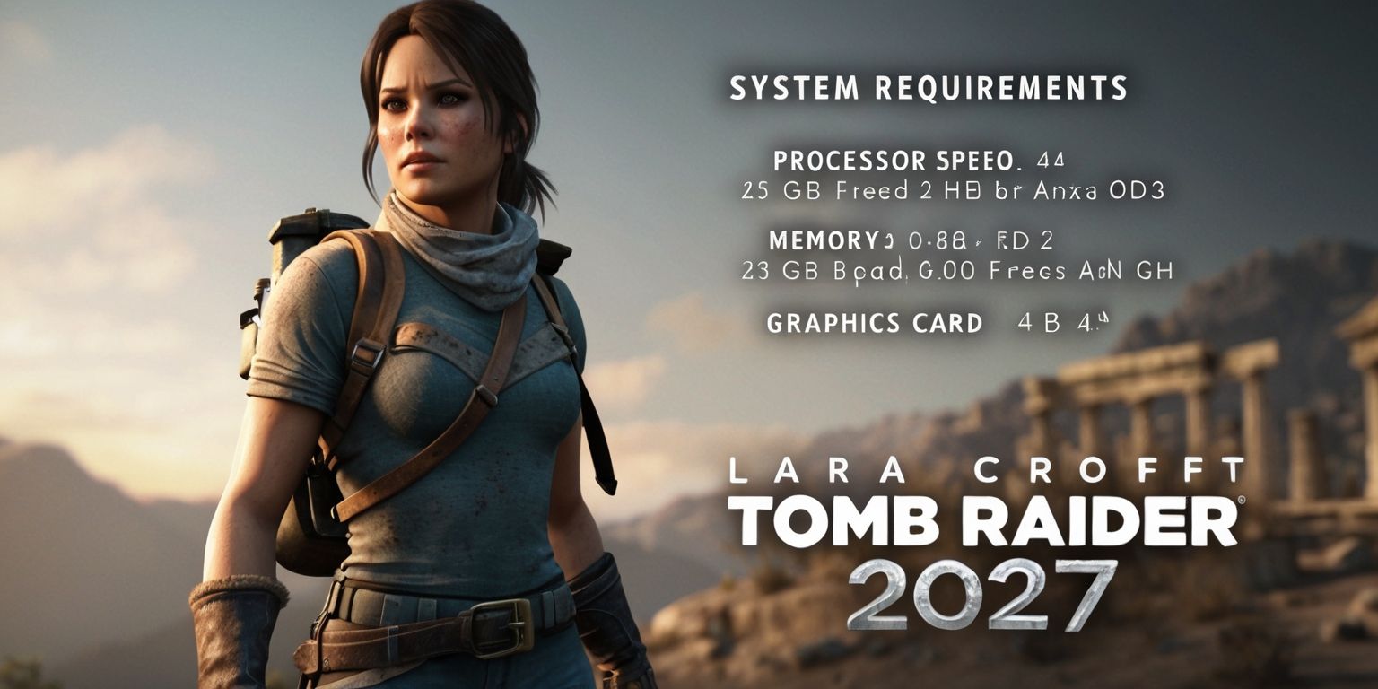 Tomb Raider 2027 Unveiled: System Requirements Set the Stage for Lara's Next Adventure