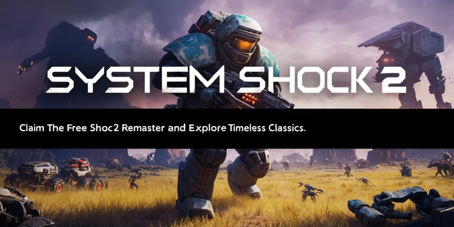 Gaming Renaissance: Claim the Free System Shock 2 Remaster and Explore Timeless Classics