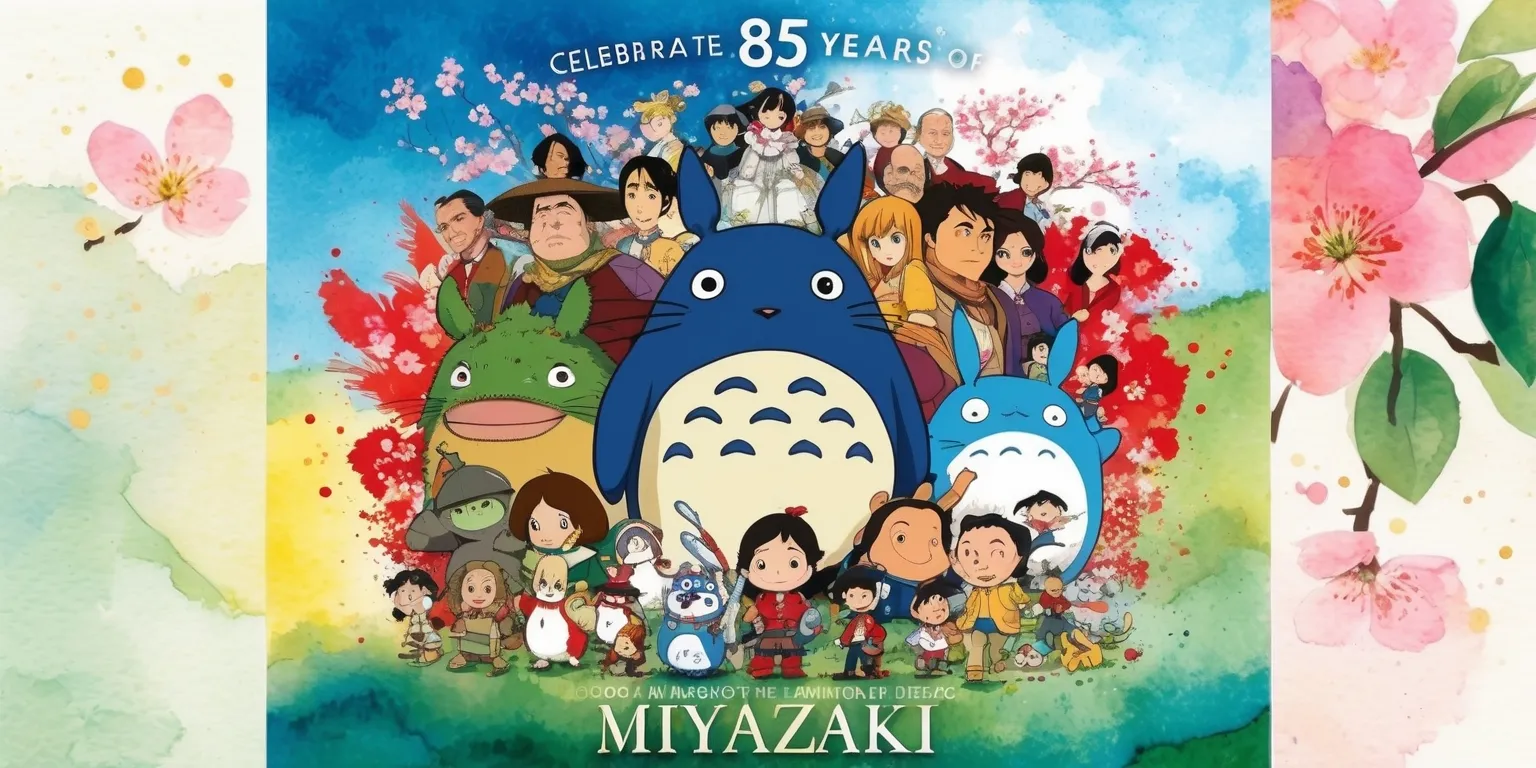 Celebrating 85 Years of Miyazaki's Animated Vision