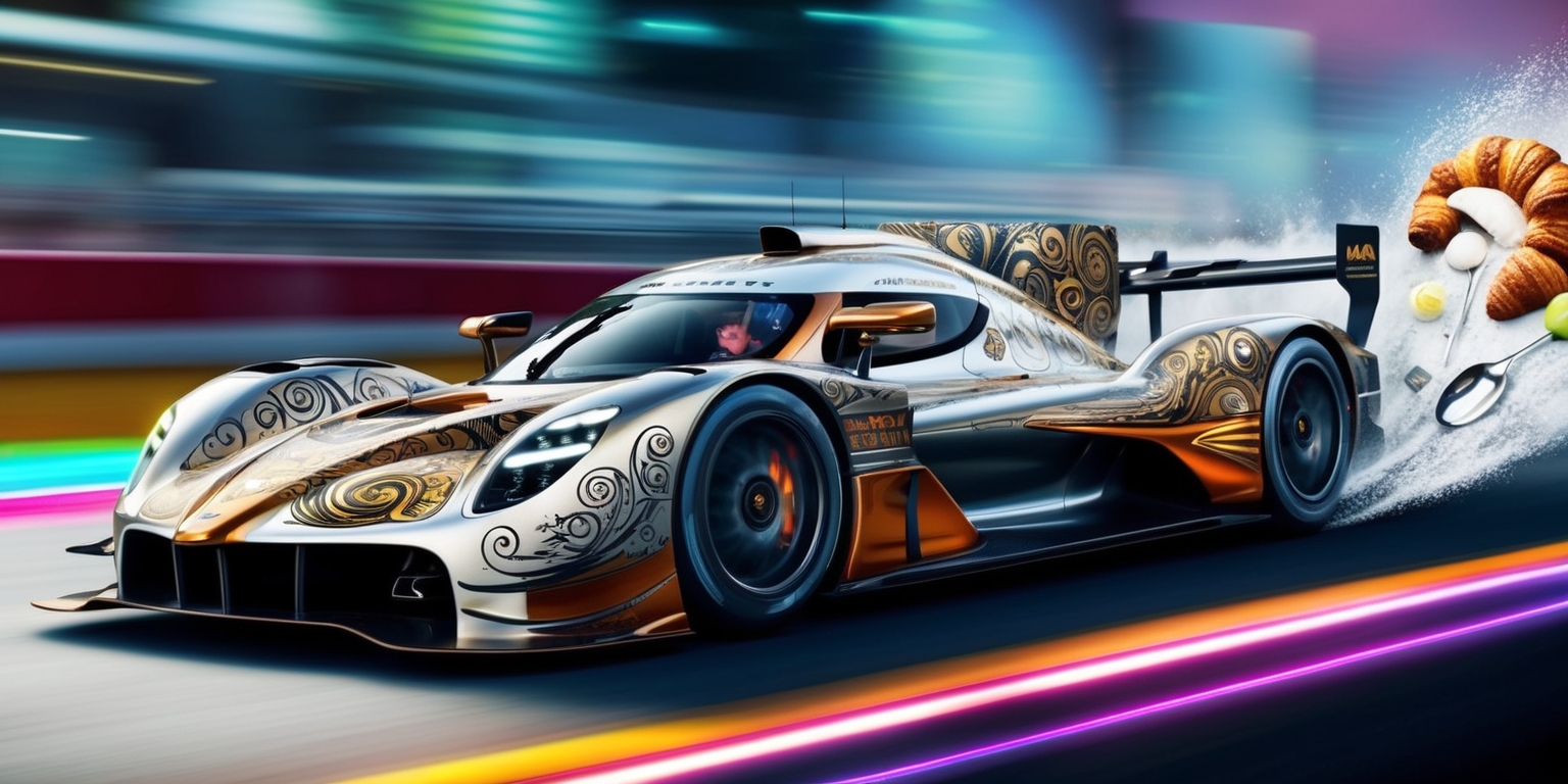 Racing Couture: A Culinary Spin on Speed and Style