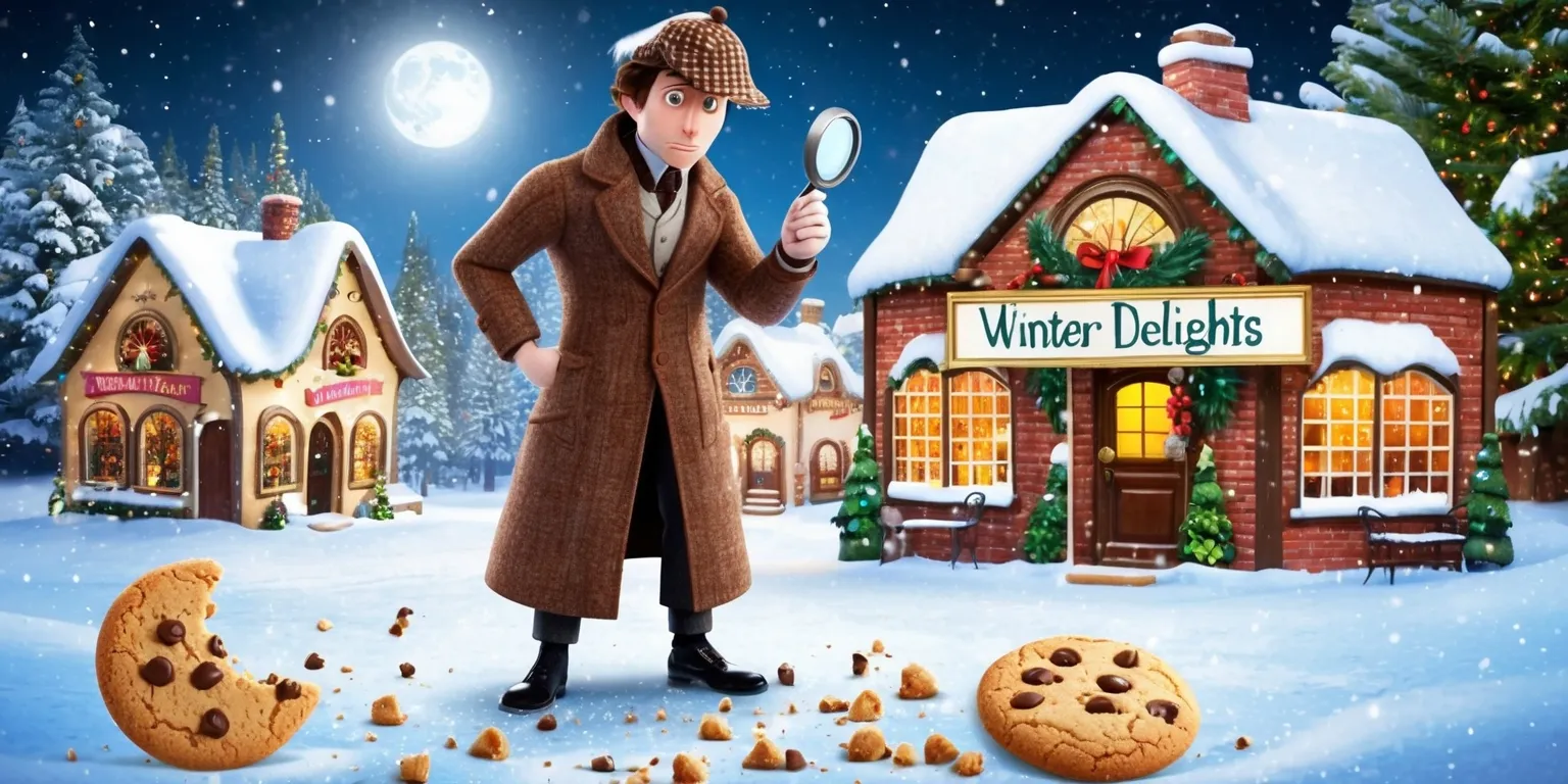 Cookie Clues and Winter Whodunit: A Festive Detective Journey