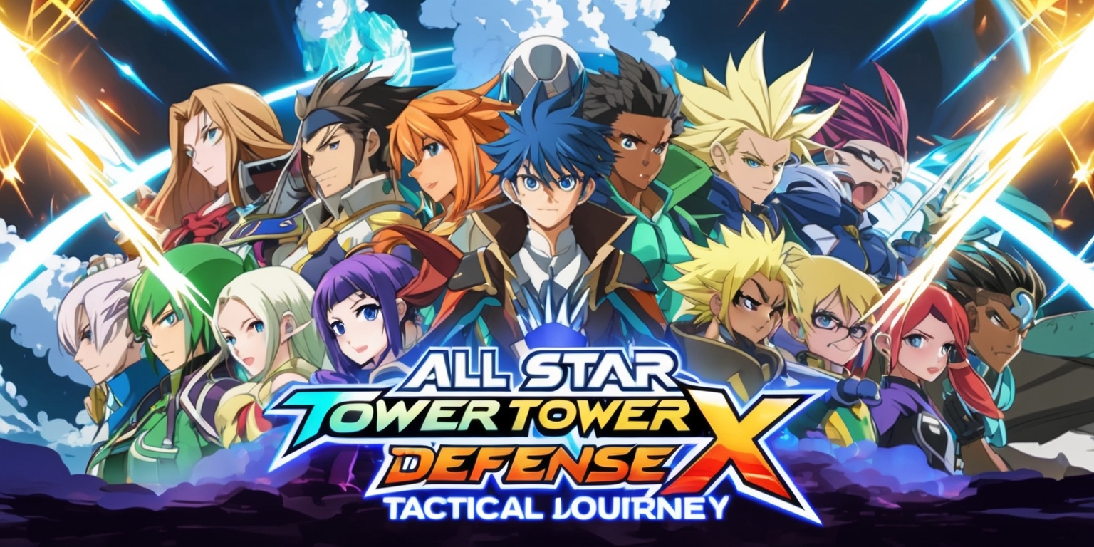 Unifying Anime Worlds: A Tactical Journey in All Star Tower Defense X