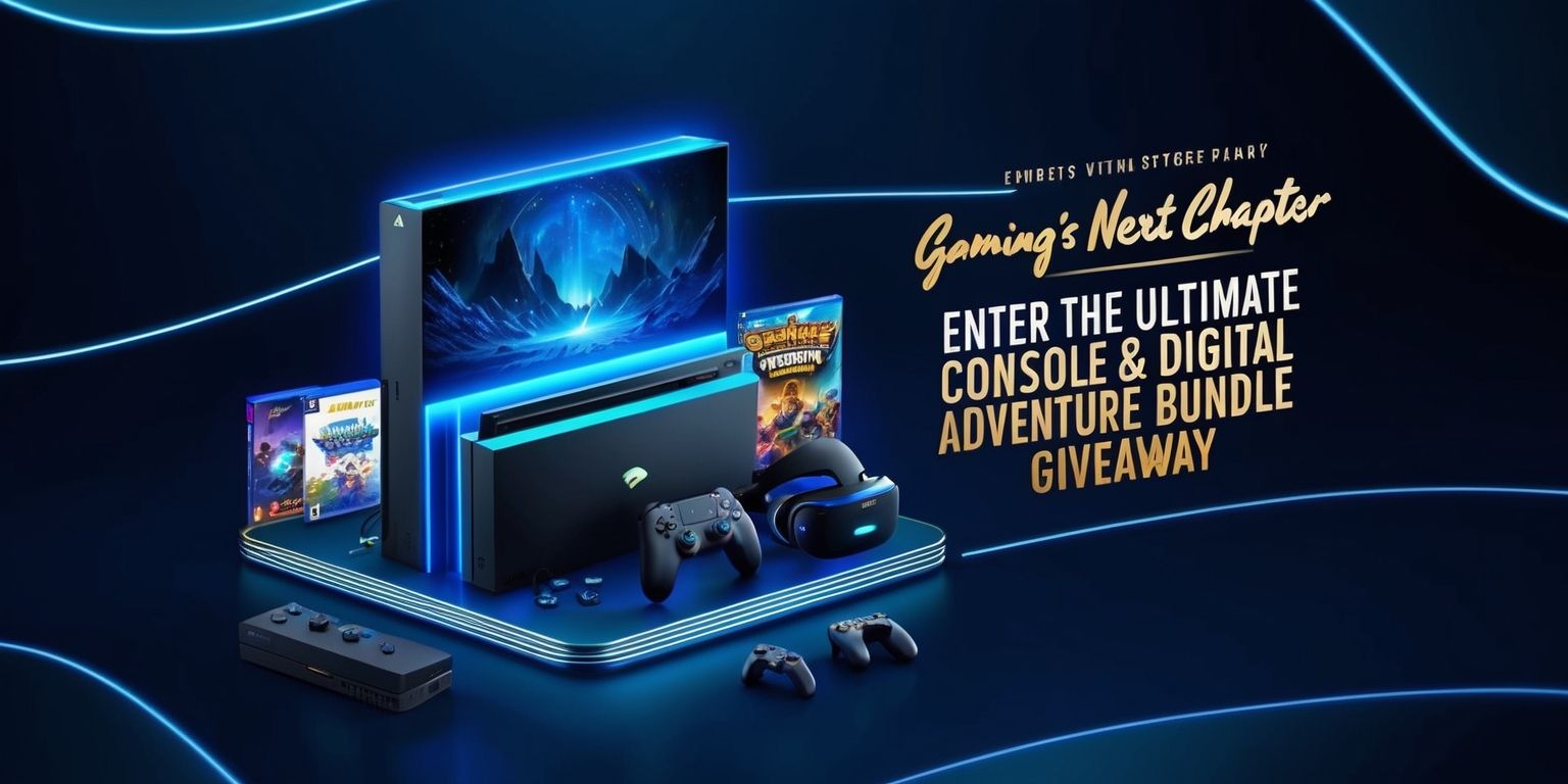 Gaming’s Next Chapter: Enter the Ultimate Console & Digital Adventure Bundle Giveaway